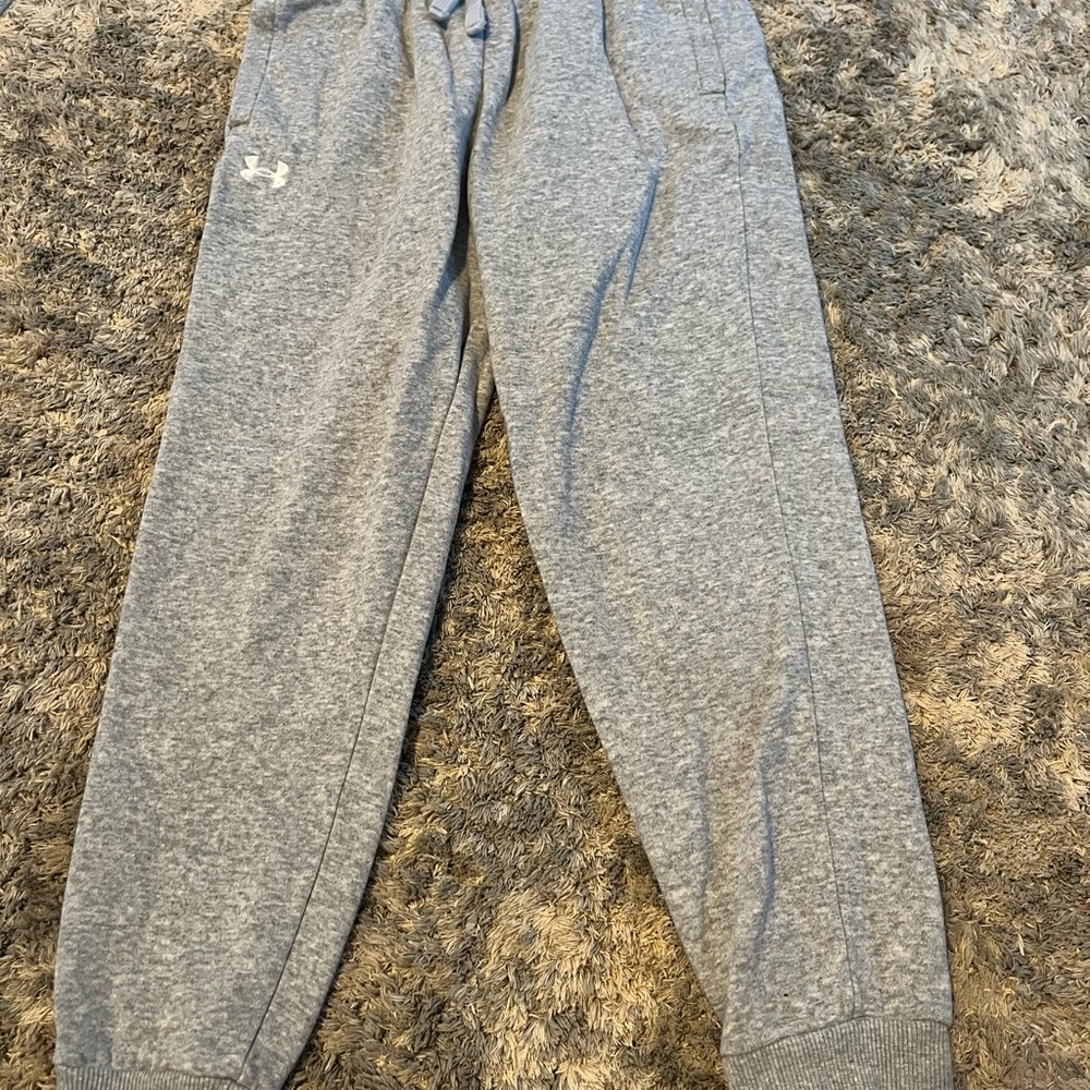 Under Armour Kids Light Gray Joggers